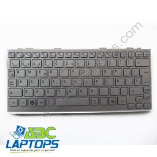 TECLADO TOSHIBA MINI NB200 PLATA